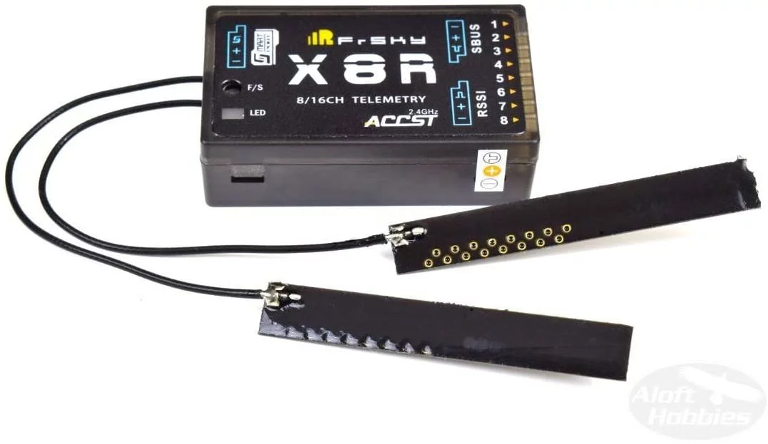 FrSky X8R Telemetry Receiver S.Bus ACCST 8/16Ch Smart Port - Image 2