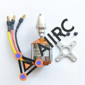 A2217 1250KV Motor RC Brushless Outrunner welded Banana Connector