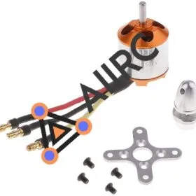 A2217 1750KV Motor RC Brushless Outrunner welded Banana Connector