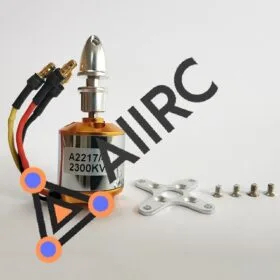 A2217 2300KV Motor RC Brushless Outrunner welded Banana Connector