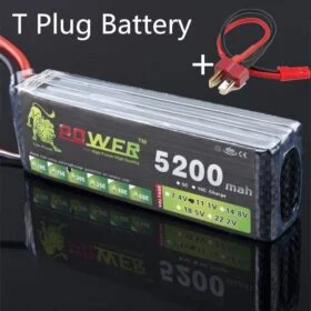 Lion Power 3S 11.1V 5200MAH 35C Lipo Battery