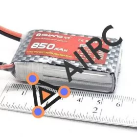Shang yi 2S 7.4v 850MAH 35C Lipo Battery