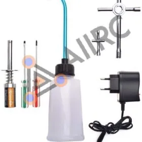 Rechargeable Glow Plug starter Igniter AC Charger Ignition kit EU plug
