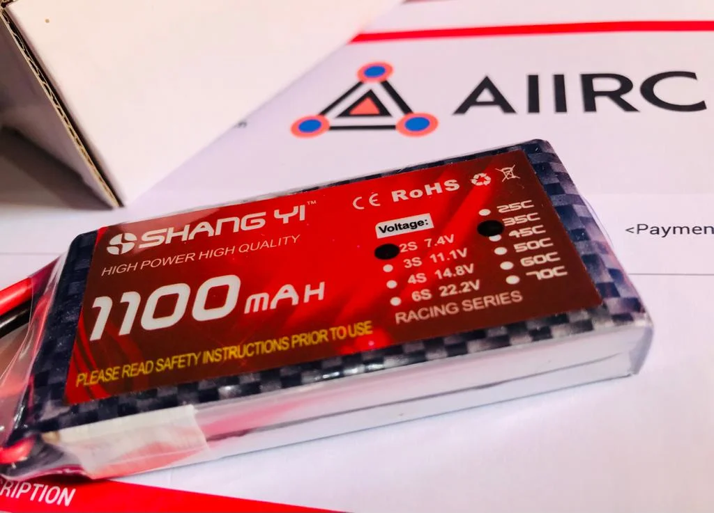 Shang yi 2S 7.4V 1100MAH 35C Lipo Battery - Image 3