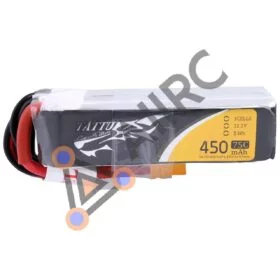 Tattu 3S 11.1V 450mAh 75C Lipo Battery