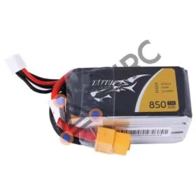 Tattu 4S 14.8V 75C 850mAh Lipo Battery