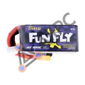 Tattu FunFly 1550mAh 100C 14.8V 4S1P lipo battery