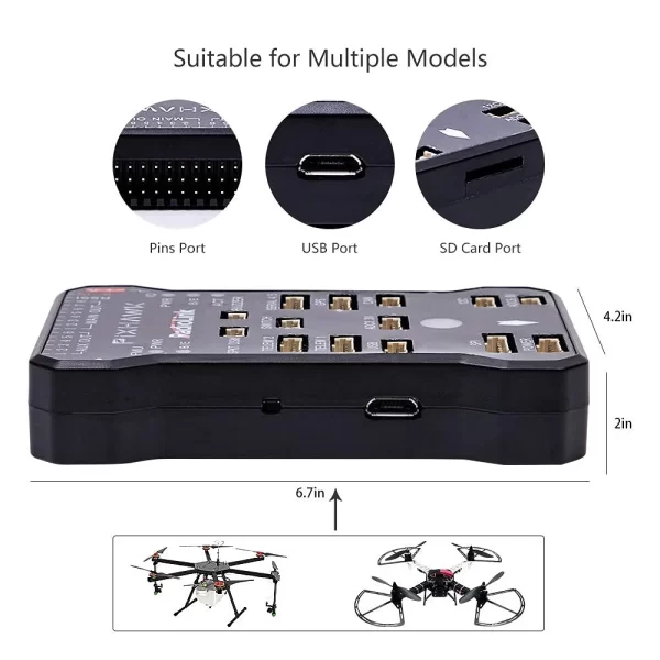 Radiolink Pixhawk Flight Controller with SE100 GPS Combo - Image 2