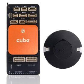 HEX Pixhawk 2.1 Cube Orange Standard Set W/ here 3 GPS & ADS-B Carrier Board for education, R/C drone ; input voltage rated input current: 4-5.7 V / 250 mA