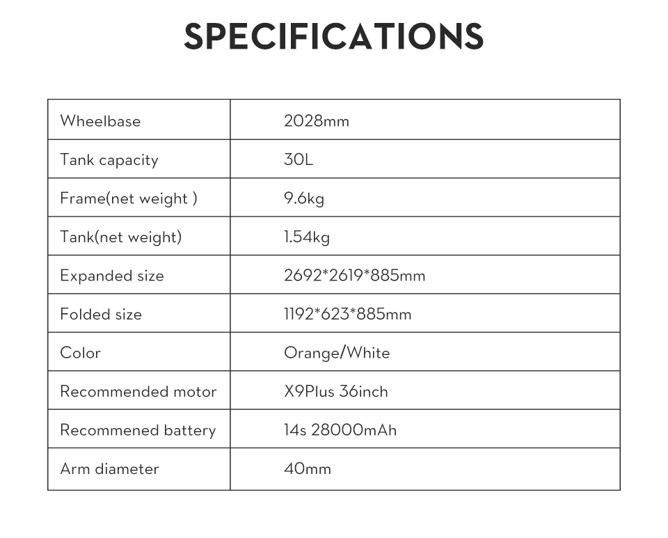 EFT G630 Specifications