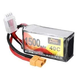 ZOP Power 1500mAh 11.1V 40C 3S Lipo Battery