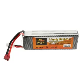 4S 14.8v 5000mah 50C XT60 connector zop power lipo battery