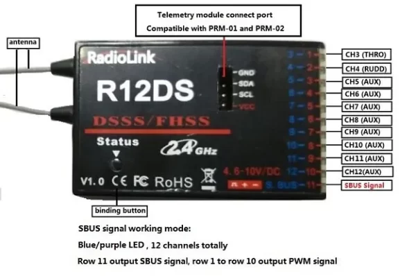 Radiolink R12DS