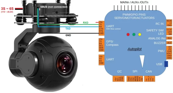 SIYI ZR10 2K 4MP 30X Hybrid